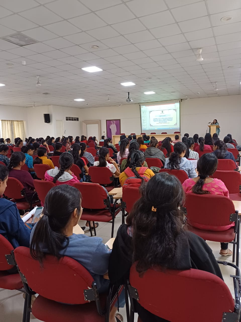 Pic 2Guest Lecture on Awareness on Schemes Under Scholarship